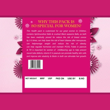 Woman's Special Pack (Idicha Ellu Urundai 150g , Peanut Balls 150g)