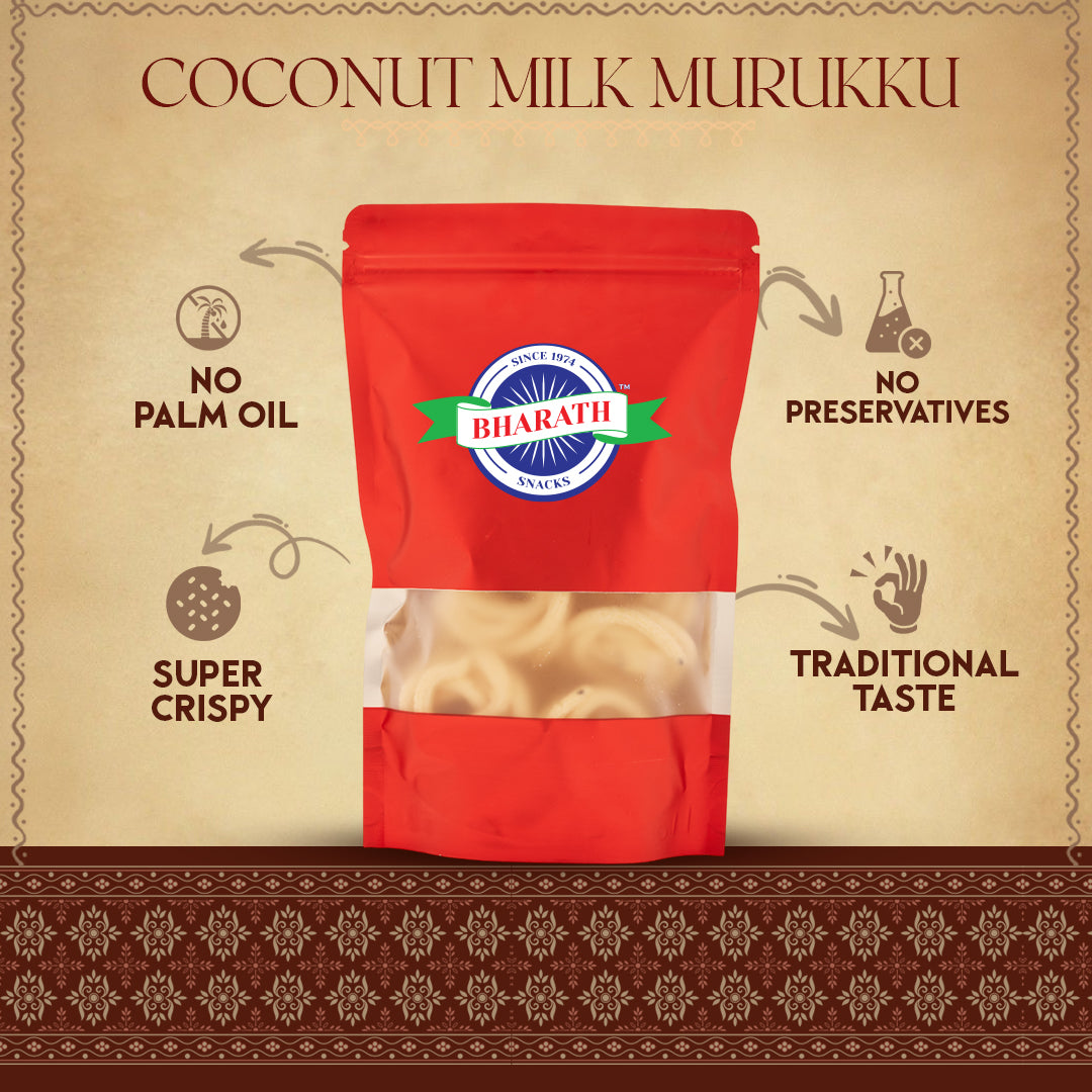 Coconut Milk Murukku