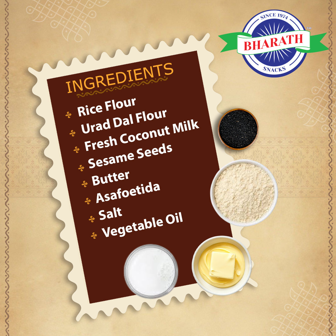 Coconut Milk Murukku