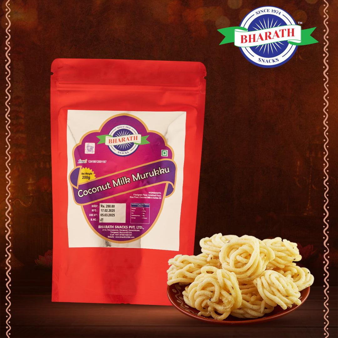 Coconut Milk Murukku