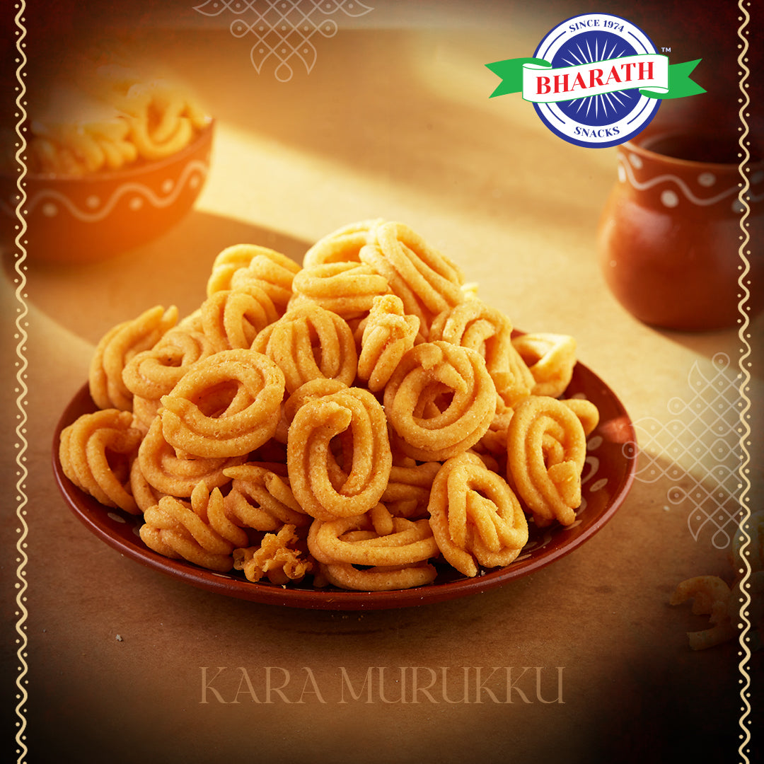 Kara Murukku / Spicy Murukku