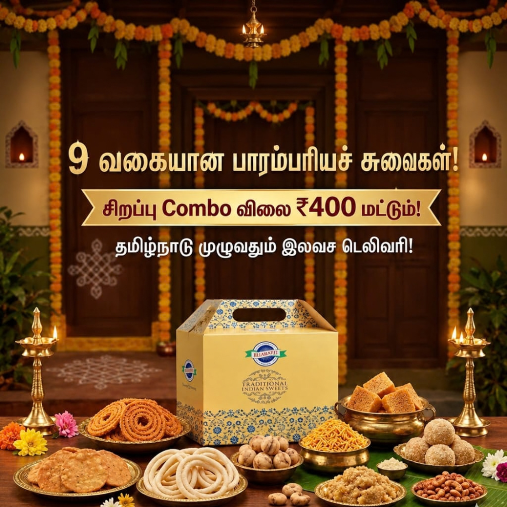 Navaratri Golu Special Combo Pack – Authentic Homemade Traditional Treats