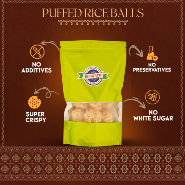 Puffed Rice Balls